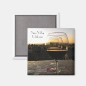 美しいナパバレーマグネット！ マグネット (正面/裏面)