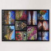 美しいナパーヴィル – 10シーンのまわりにタウン ジグソーパズル (横)