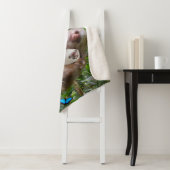 美しいナマケモノ聖なる書物、 経典：エペソ4:32 シェルパブランケット (インサイチュ)