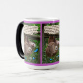 美しいナマケモノ聖なる書物、 経典：エペソ4:32 モーフィングマグカップ (正面左)