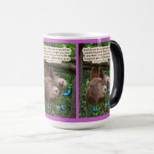 美しいナマケモノ聖なる書物、 経典：エペソ4:32 モーフィングマグカップ (正面右)