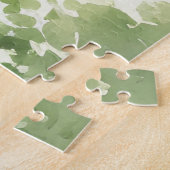 美しいニュージャージーの水彩画 ジグソーパズル (側面)