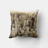 美しいニューヨークシティ クッション (裏面)