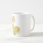 美しいネコのマグカップ コーヒーマグカップ (正面右)