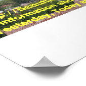 美しいノックスビル ポスター (角)