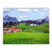 美しいノルウェーのカレンダー2025 カレンダー (カバー)