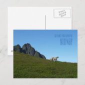 美しいノルウェーの写真カードからの挨拶 ポストカード (正面/裏面)