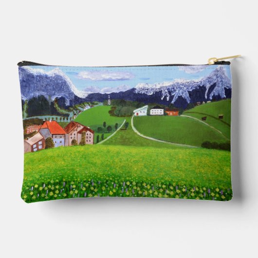 美しいノルウェーバックパック アクセサリーポーチ (裏面)