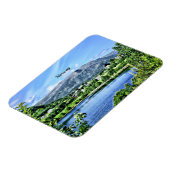 美しいノルウェー、風景 マグネット (左側)