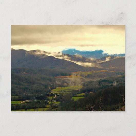 美しいノースカロライナの風景写真 ポストカード (正面)