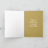 美しいハイビスカス101st誕生日カード シーズンカード (内部)