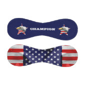 美しいハゲのワシ、アメリカ国旗、スター 野球ボール (パネル)