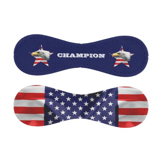 美しいハゲのワシ、アメリカ国旗、スター 野球ボール (パネル)