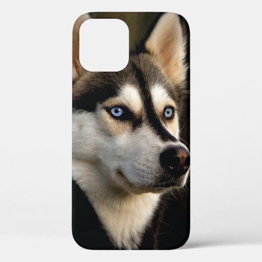 美しいハスキーのスロー枕 Case-Mate iPhoneケース (裏面)