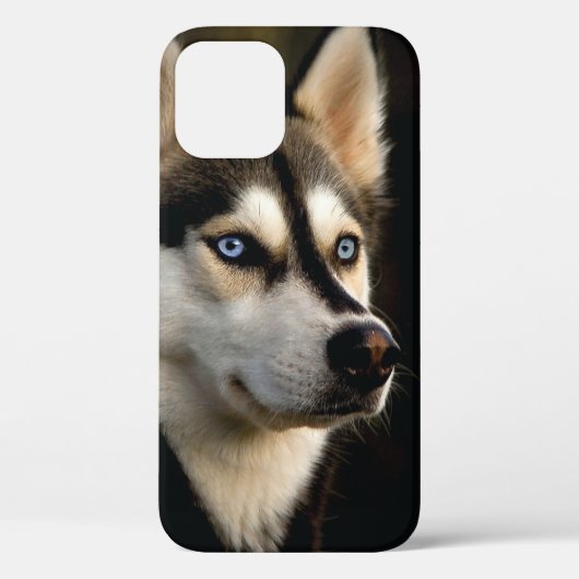 美しいハスキーのスロー枕 Case-Mate iPhoneケース (裏面)