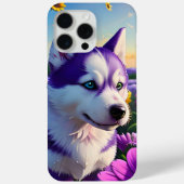 美しいハスキーの子犬2 Case-Mate iPhoneケース (裏面)
