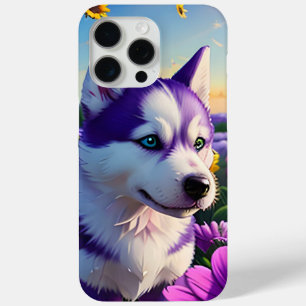 美しいハスキーの子犬2 iPhone 15 PRO MAXケース