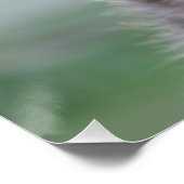 美しいハスキーアートプリントそり犬 ポスター (コーナー)