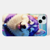 美しいハスキー犬の子犬1 Case-Mate iPhoneケース (裏面 (横))