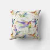 美しいハチドリ クッション (裏面)