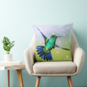 美しいハチドリ クッション (椅子)