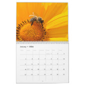 美しいハチ&フラワーカレンダー カレンダー (1月 2026)