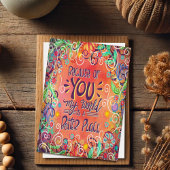 美しいハッピーバースデーの引用素敵な花 カード