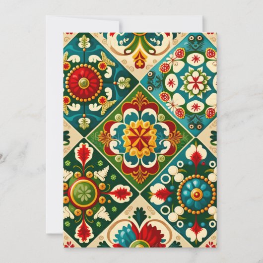 美しいハッピーホリデーズカード シーズンカード (正面)