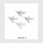 美しいハミカラフルドリ シール (シート)