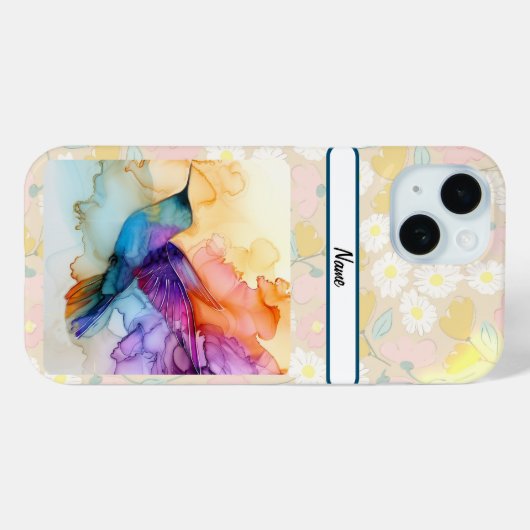 美しいハミングバード Case-Mate iPhoneケース (裏面 (横))