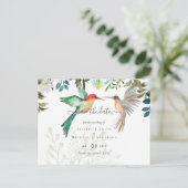 美しいハミングバ結婚ーズ ポストカード (スタンド正面)