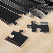 美しいハムスター離れと ジグソーパズル (側面)