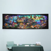 美しいハロウィン 横断幕 (トレードショー)