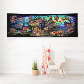 美しいハロウィン 横断幕 (インサイチュ)