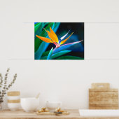 美しいハワイのパラダイスバードポスター ポスター (キッチン)