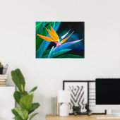 美しいハワイのパラダイスバードポスター ポスター (ホームオフィス)