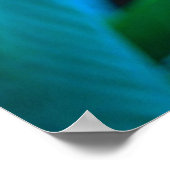 美しいハワイのパラダイスバードポスター ポスター (角)