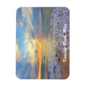 美しいハワイアンの夕焼け マグネット (縦)