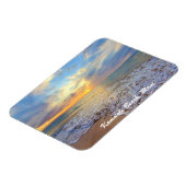 美しいハワイアンの夕焼け マグネット (左側)