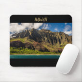 美しいハワイ山脈 マウスパッド (マウス)