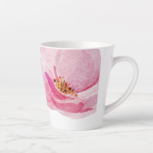 美しいハンドピ絵を描オニープリント カフェラテマグ (右)