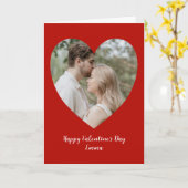 美しいハートの写真 バレンタインデーのカード カード (黄色い花)