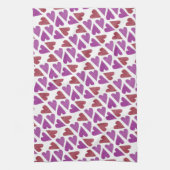 美しいハートの台所タオル キッチンタオル (縦)