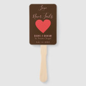 美しいハートの愛は決して失敗しない ハンドファン (正面)