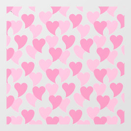 美しいハートシームレスパターン ウィンドウサイン