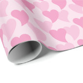 美しいハートシームレスパターン ラッピングペーパー (ロールコーナー)