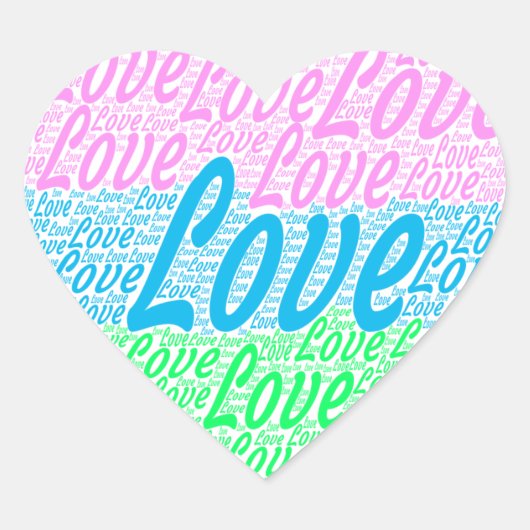 美しいハートシール ハートシール (正面)