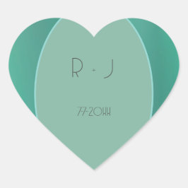 美しいハートステッカー ハートシール