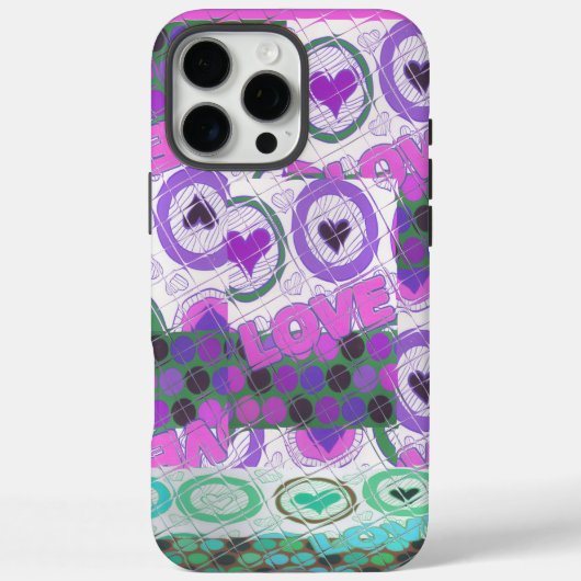 美しいハート感傷的感じな Case-Mate iPhoneケース (裏面)