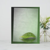 美しいハート状の水滴 (スタンド正面)